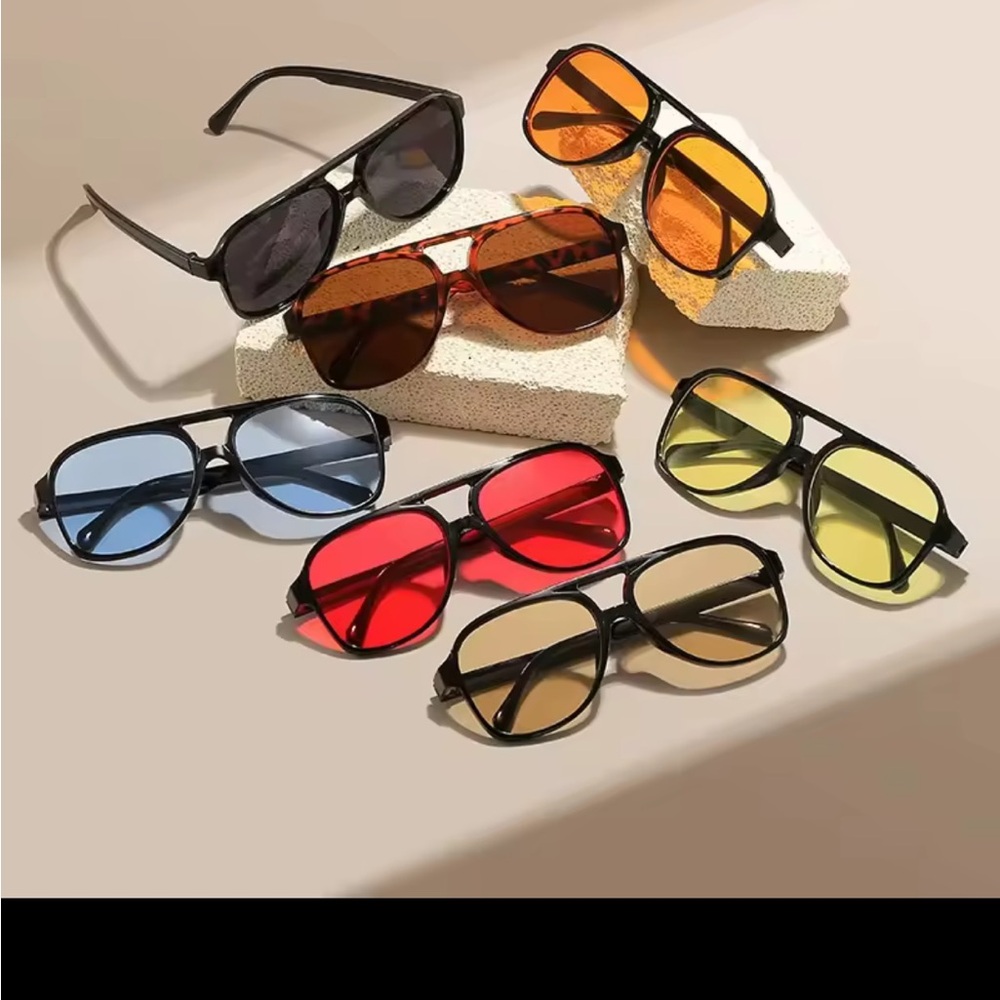 Unisex Sunglasses Vintage Retro Style Pilot Driver Shades UV400 summer glasses